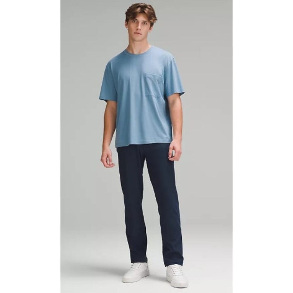 Men's Lululemon‎ ABC Classic-Fit 5 Pocket Pant Warpstreme Size 31 X 27 True Navy